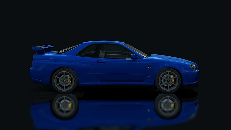 Nissan Skyline GTR R34 V-Spec – Seitenansicht