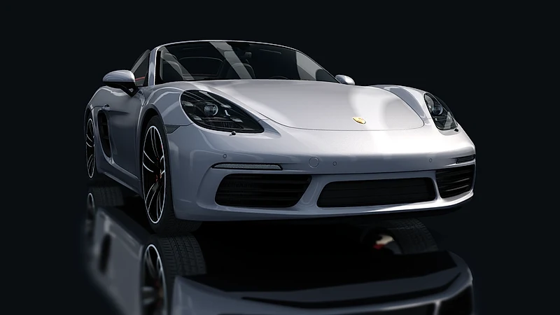 Porsche 718 Boxster S – Frontansicht tief