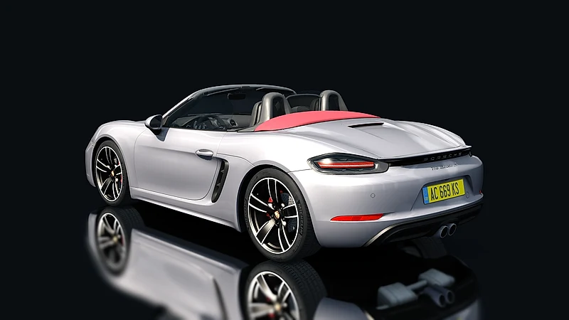 Porsche 718 Boxster S – Heckansicht