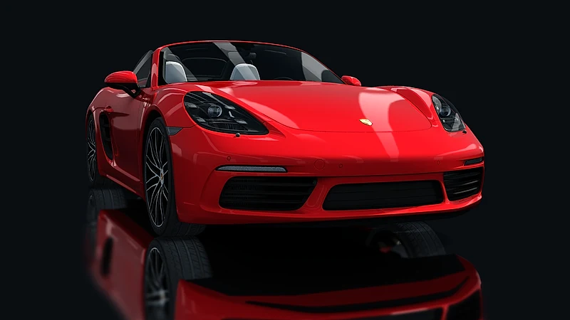 Porsche 718 Boxster S PDK – Frontansicht tief