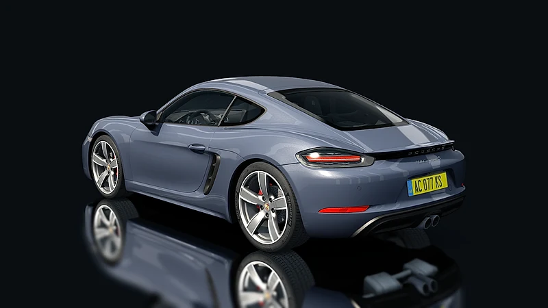 Porsche 718 Cayman S – Heckansicht