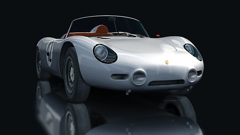 Porsche 718 RS 60 Spyder – Frontansicht tief