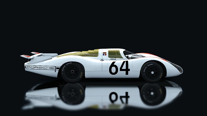 Porsche 908 LH – Seitenansicht