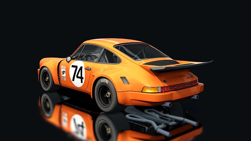 Porsche 911 Carrera RSR 3.0 – Heckansicht