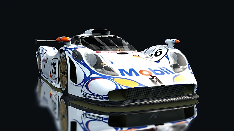 Porsche 911 GT1-98 – Frontansicht tief