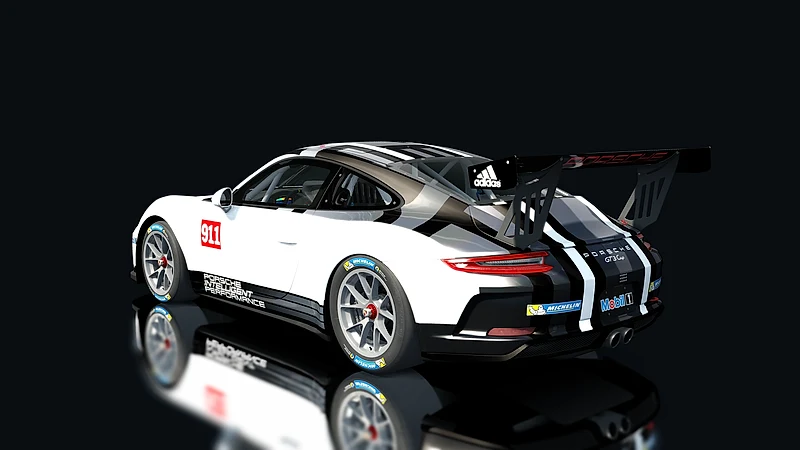 Porsche 911 GT3 Cup 2017 – Heckansicht