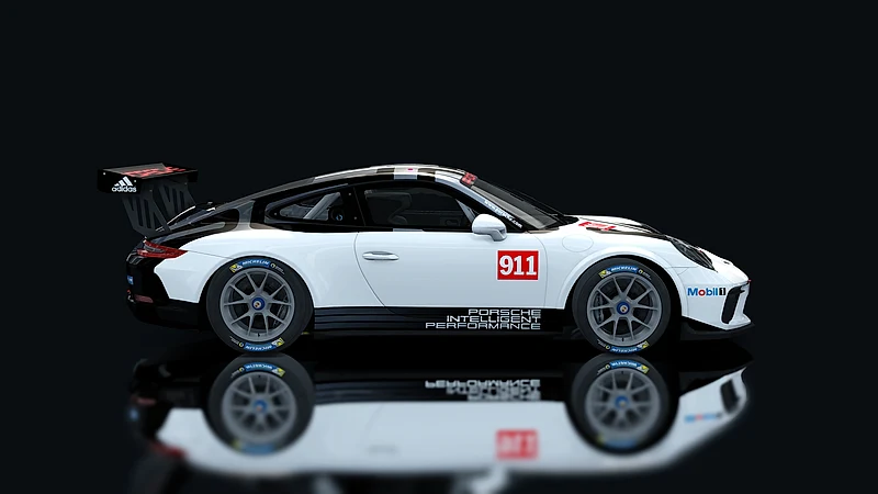 Porsche 911 GT3 Cup 2017 – Seitenansicht