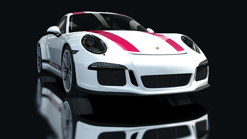 Porsche 911 R – Frontansicht tief