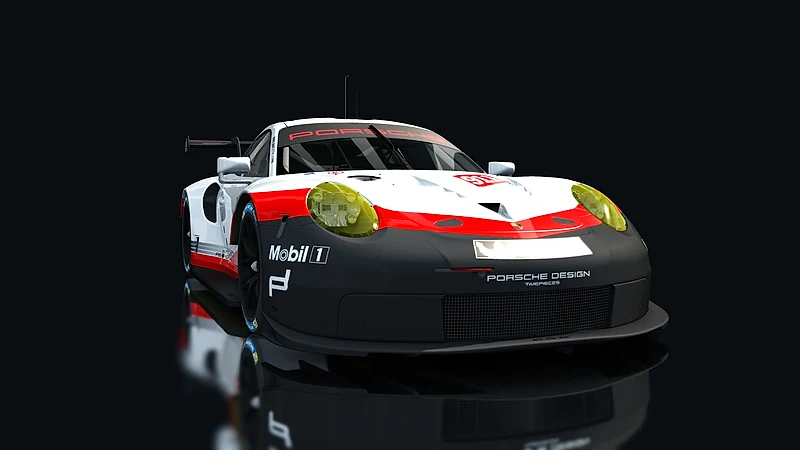 Porsche 911 RSR 2017 – Frontansicht tief