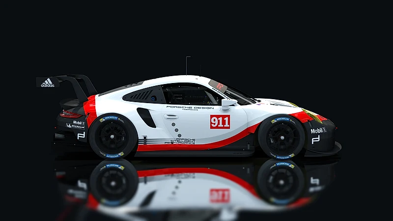 Porsche 911 RSR 2017 – Seitenansicht