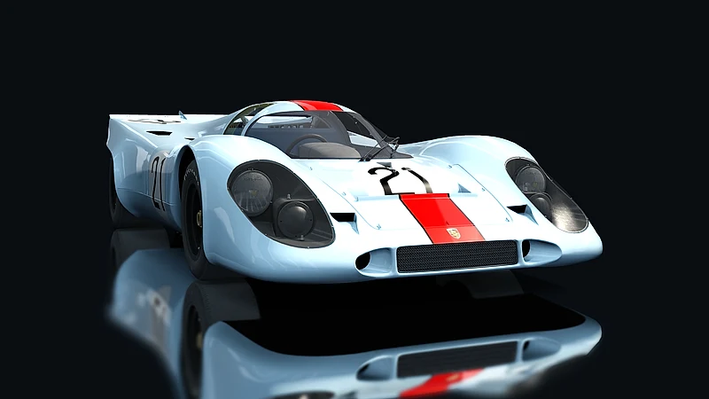 Porsche 917 K – Frontansicht tief