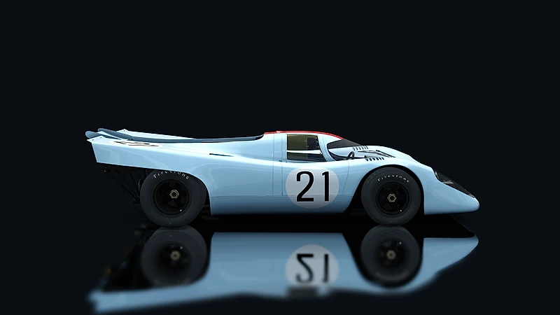 Porsche 917 K – Seitenansicht