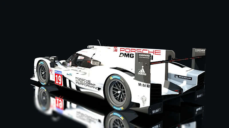 Porsche 919 Hybrid 2015 – Heckansicht