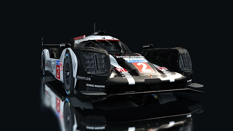 Porsche 919 Hybrid 2016 – Frontansicht tief