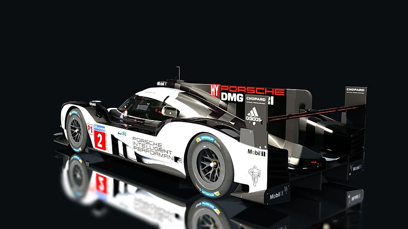 Porsche 919 Hybrid 2016 – Heckansicht