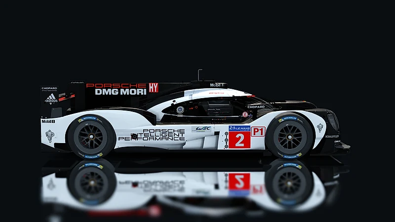 Porsche 919 Hybrid 2016 – Seitenansicht