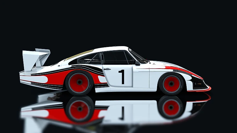 Porsche 935/78 'Moby Dick' – Seitenansicht