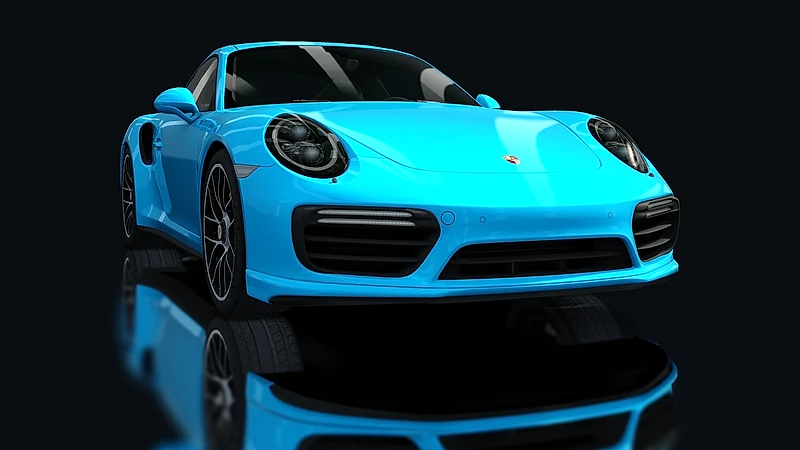 Porsche 911 Turbo S – Frontansicht tief