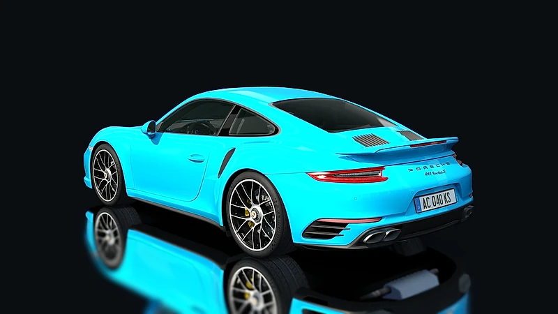 Porsche 911 Turbo S – Heckansicht