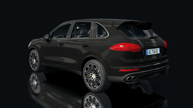 Porsche Cayenne Turbo S – Heckansicht