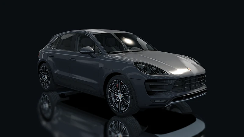 Porsche Macan Turbo – Frontansicht