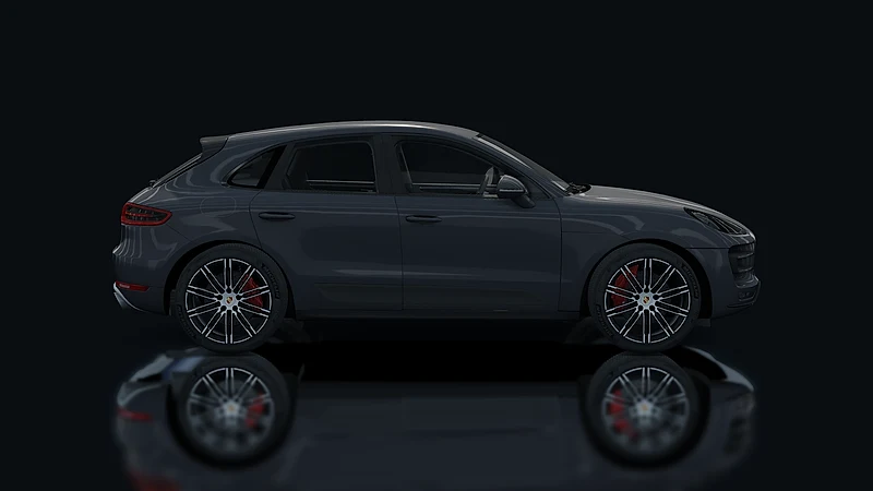 Porsche Macan Turbo – Seitenansicht
