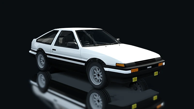 Toyota AE86 – front view