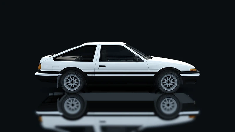 Toyota AE86 – side view