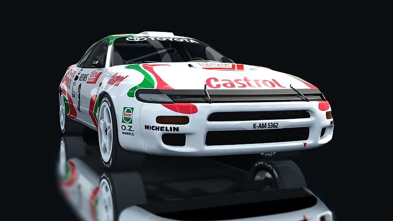 Toyota Celica ST185 4WD Turbo – Frontansicht tief