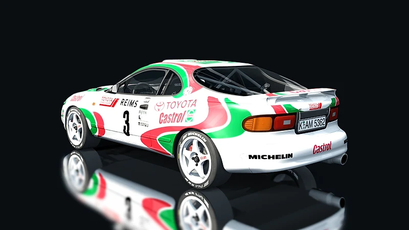 Toyota Celica ST185 4WD Turbo – Heckansicht