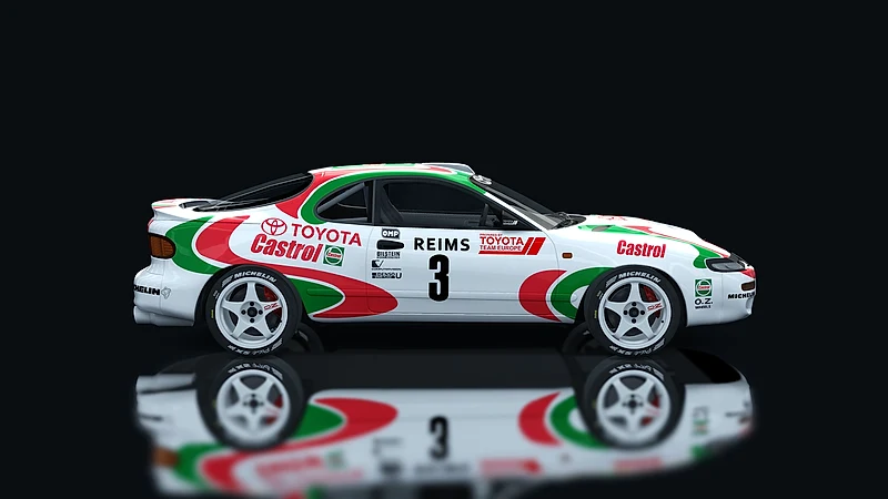 Toyota Celica ST185 4WD Turbo – Seitenansicht