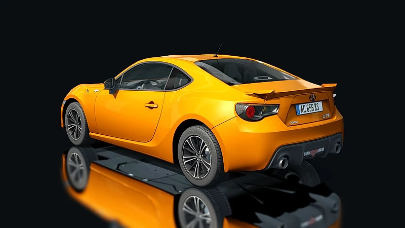 Toyota GT86 – Heckansicht