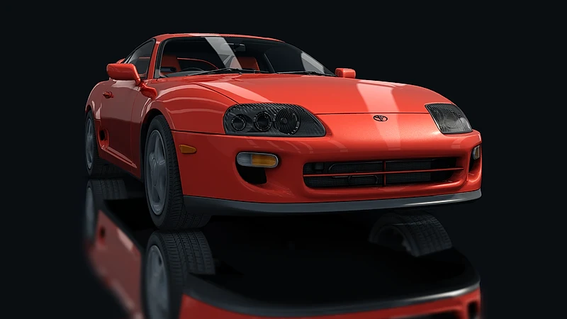 Toyota Supra MKIV – Frontansicht tief