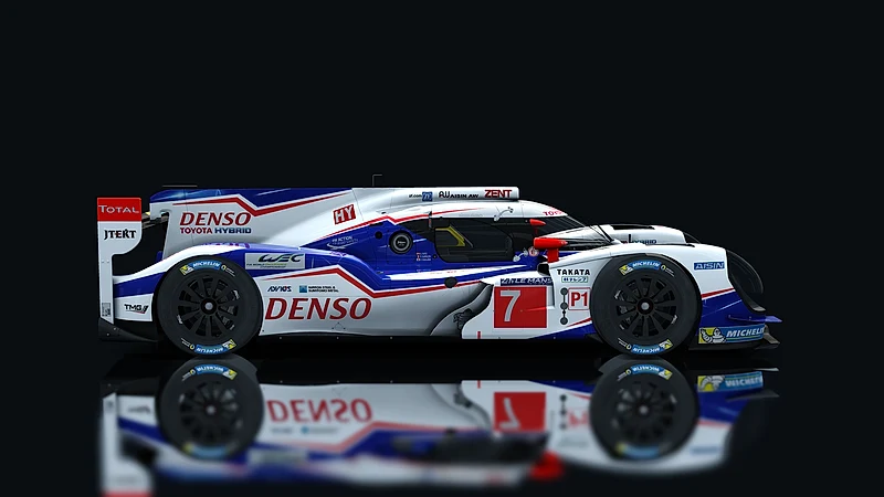Toyota TS040 Hybrid 2014 – Seitenansicht