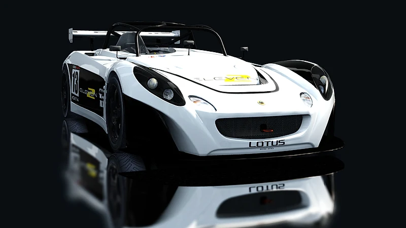 Lotus 2-Eleven GT4 – Frontansicht tief