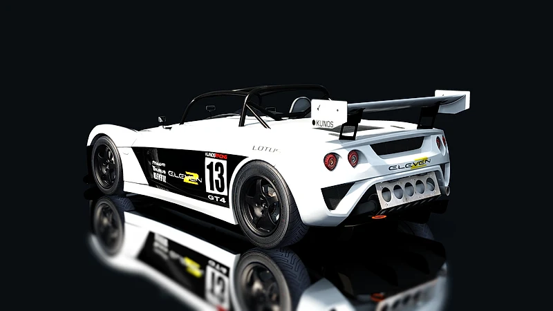 Lotus 2-Eleven GT4 – Heckansicht