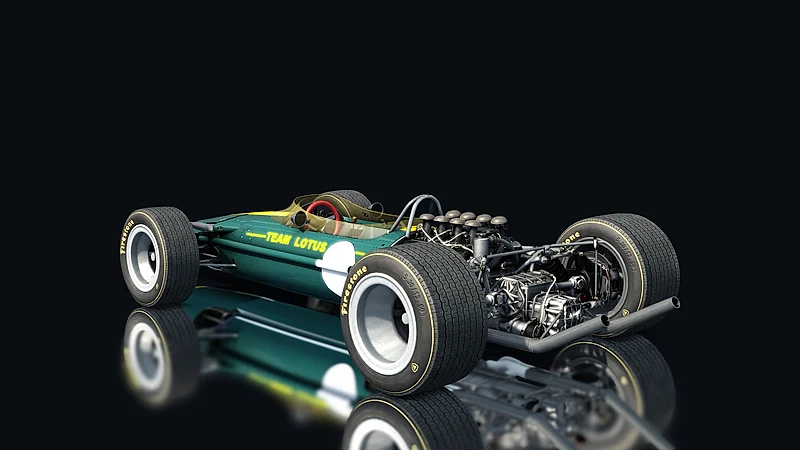 Lotus Classic Cars Lotus Type 49 – Heckansicht
