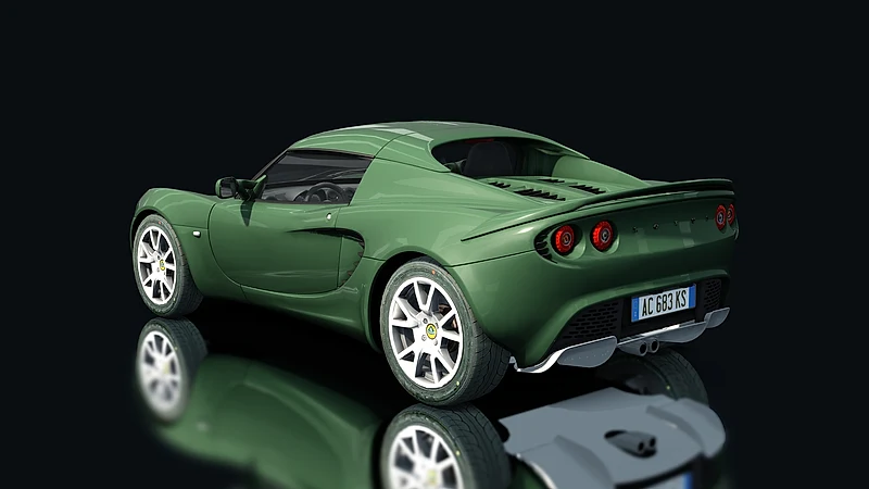 Lotus Elise SC – Heckansicht