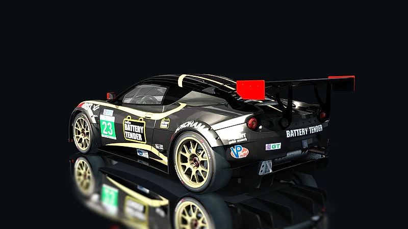 Lotus Evora GX – Heckansicht