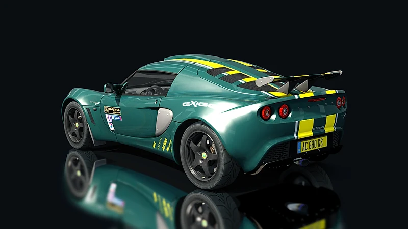 Lotus Exige 240R Stage3 – Heckansicht