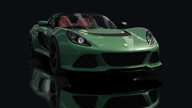 Lotus Exige S roadster – Frontansicht tief