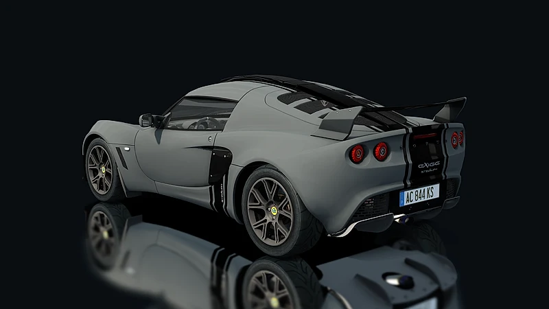 Lotus Exige Scura – Heckansicht
