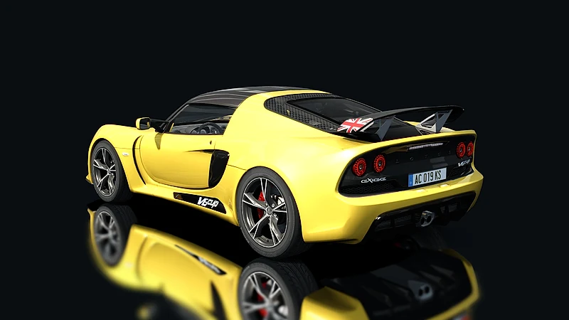 Lotus Exige V6 CUP – Heckansicht