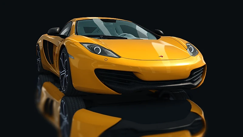McLaren MP4-12C – Frontansicht tief