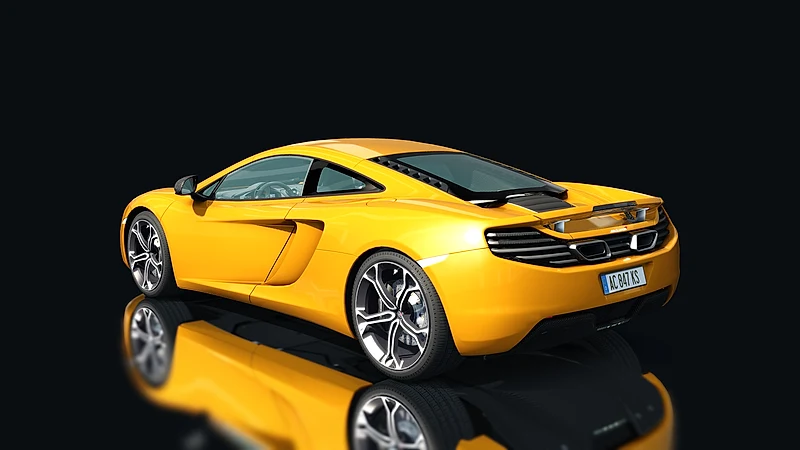 McLaren MP4-12C – Heckansicht