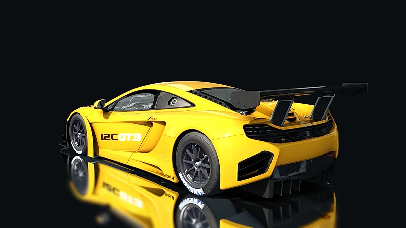McLaren MP4-12C GT3 – Heckansicht