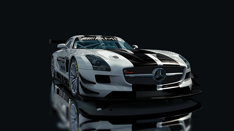 Mercedes-Benz Mercedes SLS AMG GT3 – Frontansicht tief