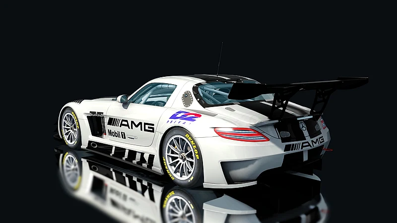 Mercedes-Benz Mercedes SLS AMG GT3 – Heckansicht