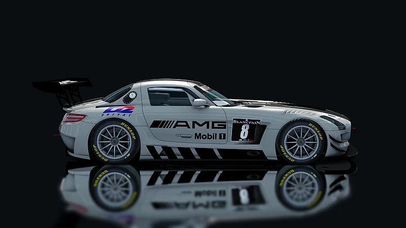 Mercedes-Benz Mercedes SLS AMG GT3 – Seitenansicht