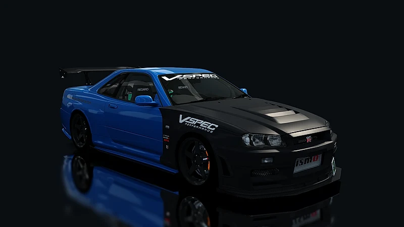 Nissan Skyline GT-R R34 V-SPEC Performance – front view